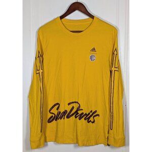 Adidas x Eric Emanuel Arizona State ASU Sun Devils Long Sleeve Shirt Size Large
